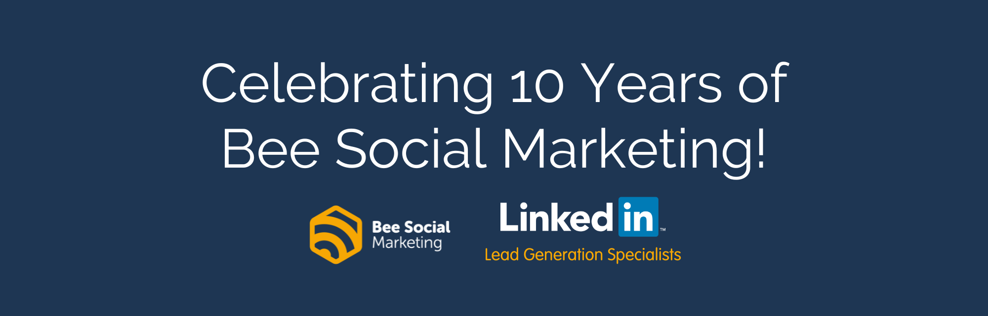 Celebrating 10 Years of Bee Social Marketing